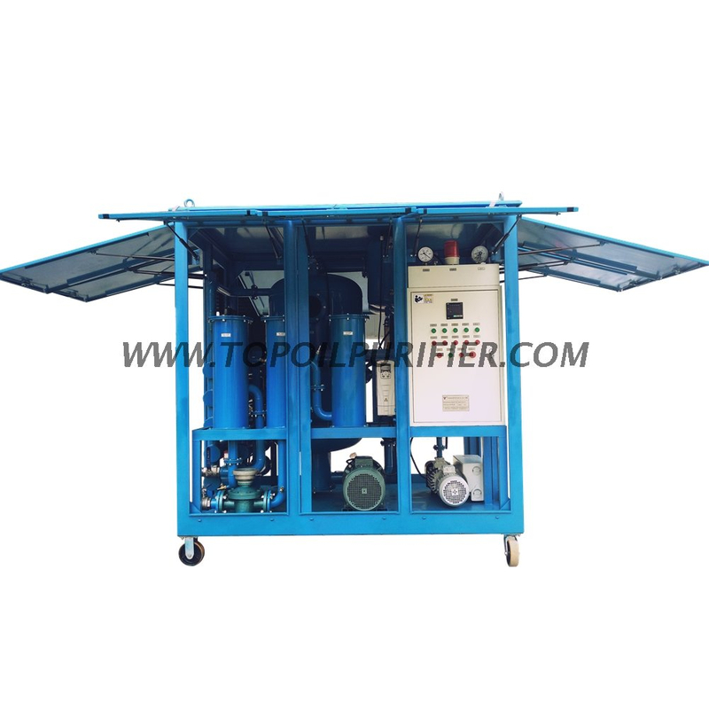 Series ZYD-W fully enclosed vacuum insulating oil purifier
