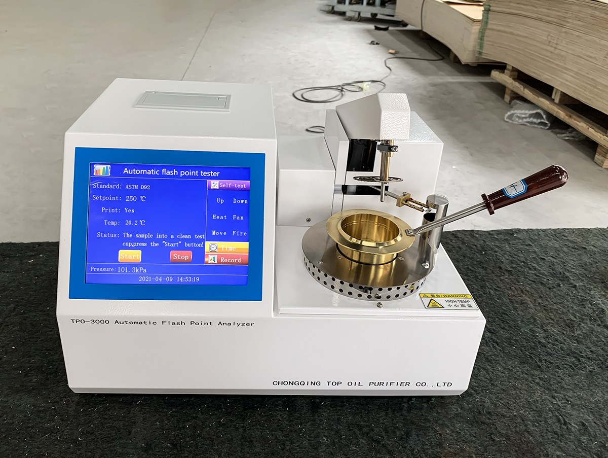 ASTM D92 TPO-3000 Fully Automatic Flash Point Analyzer (Open-Cup)